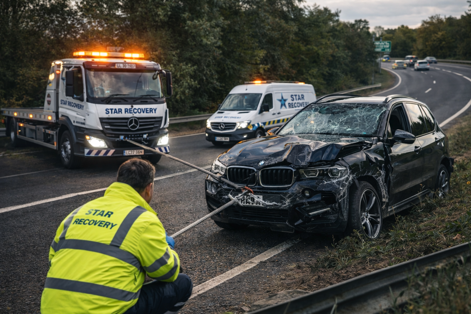 Star Recovery professional truck